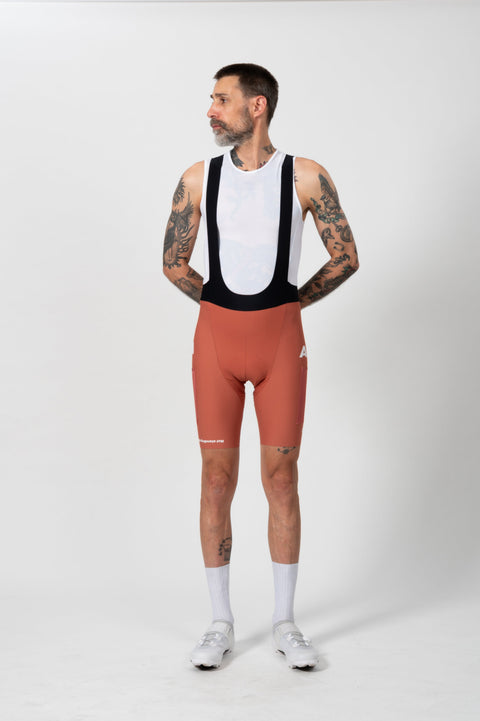 AION Bib Shorts with Italian Fabric for Riders