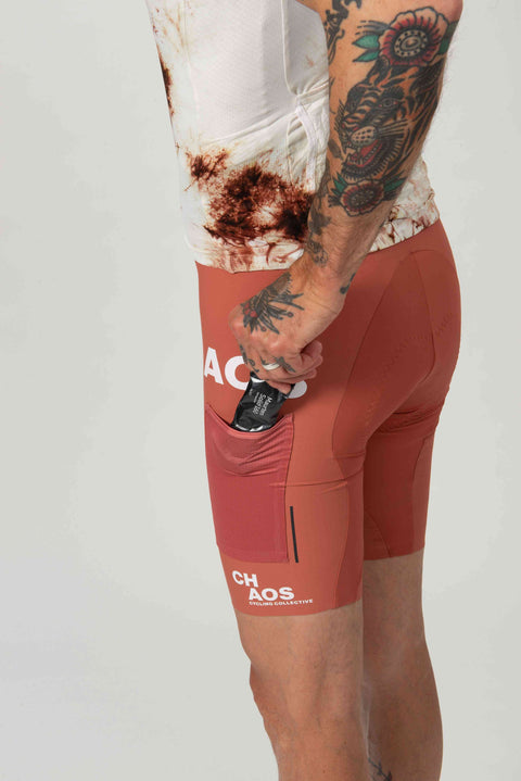 AION Bib Shorts with Italian Fabric for Riders