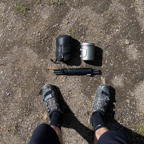 Miete APEX1 – Bikepacking Zelt System für 1 Person
