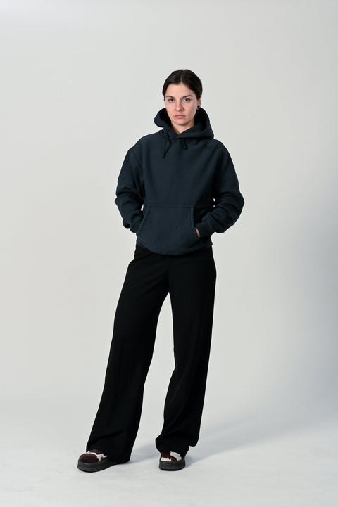 Heavyweight Cotton Blend Hoodie for Comfort and Style