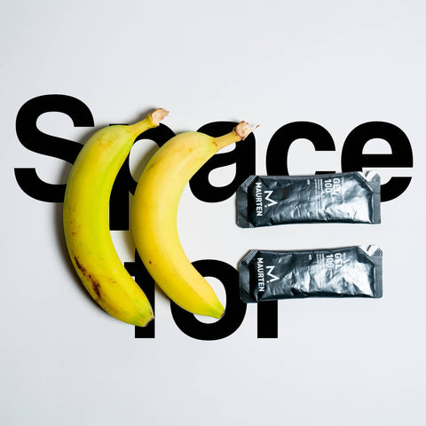 Snacks und Energiegel für Radfahrer