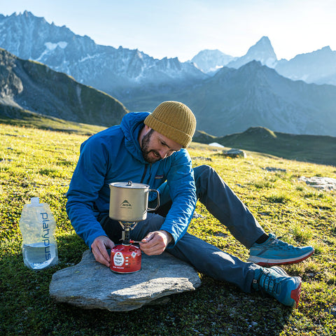 MSR PocketRocket Kochen in den Bergen