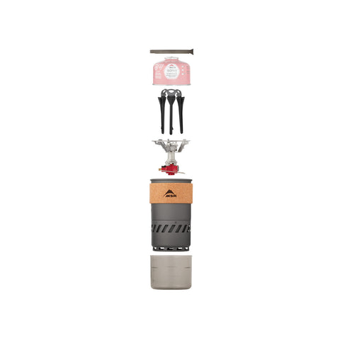 MSR Switch™ Stovesystem zerlegt