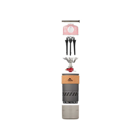 MSR Switch™ Stovesystem zerlegt