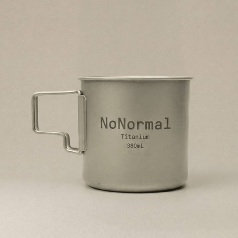 NoNormal Titanbecher 380 ml