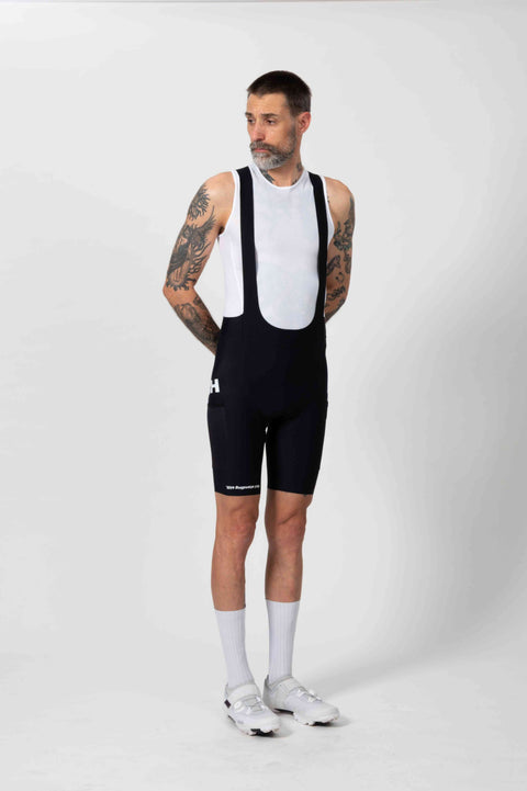 AION Bib Shorts with Italian Fabric for Riders