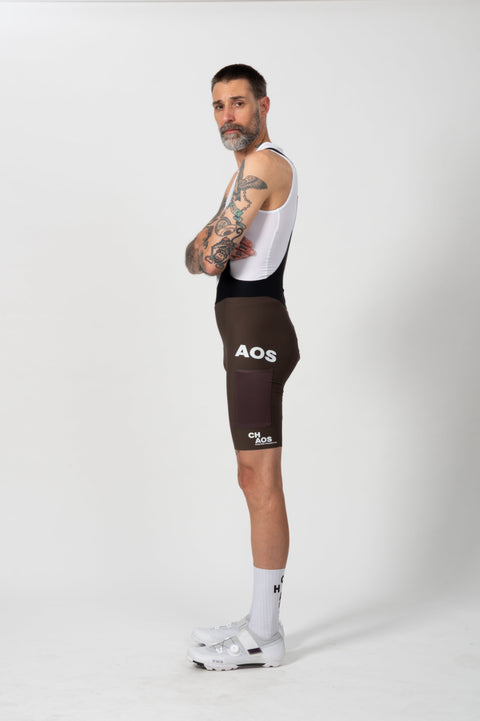 AION Bib Shorts with Italian Fabric for Riders