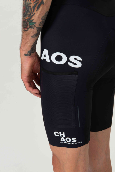 AION Bib Shorts with Italian Fabric for Riders