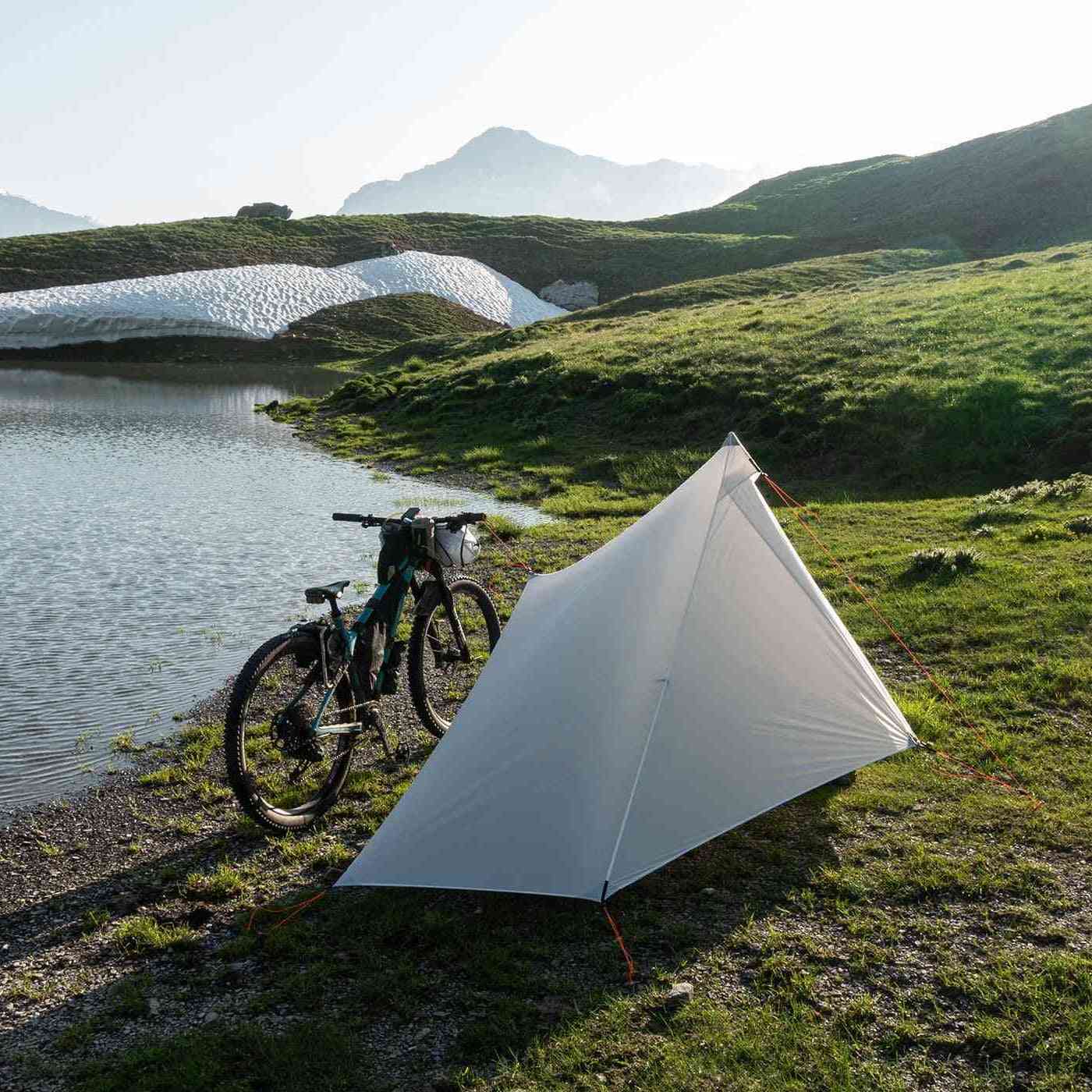 Miete APEX1 – Bikepacking Zelt System für 1 Person