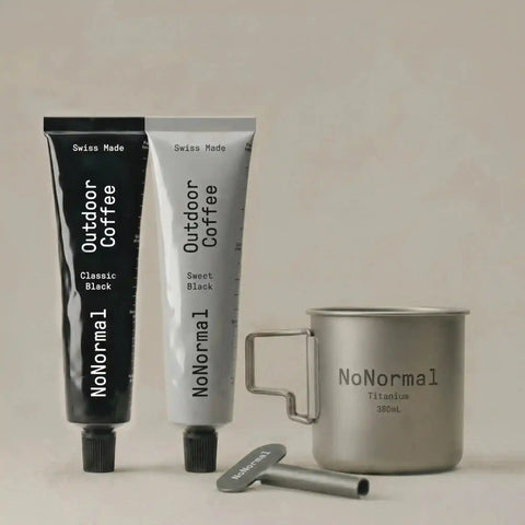 NoNormal Outdoor Coffee Kit mit Titanbecher