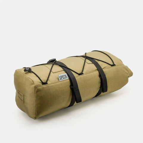 Stabilisierte Gepäckträger-Tasche für Zelt und Schlafsack