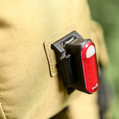 Stabilisierte Gepäckträger-Tasche für Zelt und Schlafsack